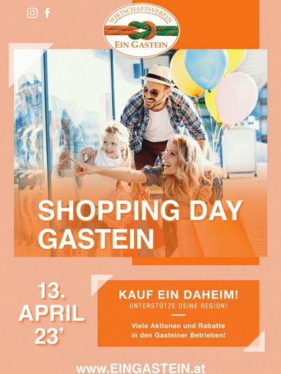 Shopping Day Gastein 13. April